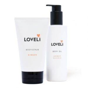 Loveli Set bodyscrub en body oil