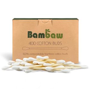 Bambaw bamboe wattenstaafjes 400 stuks