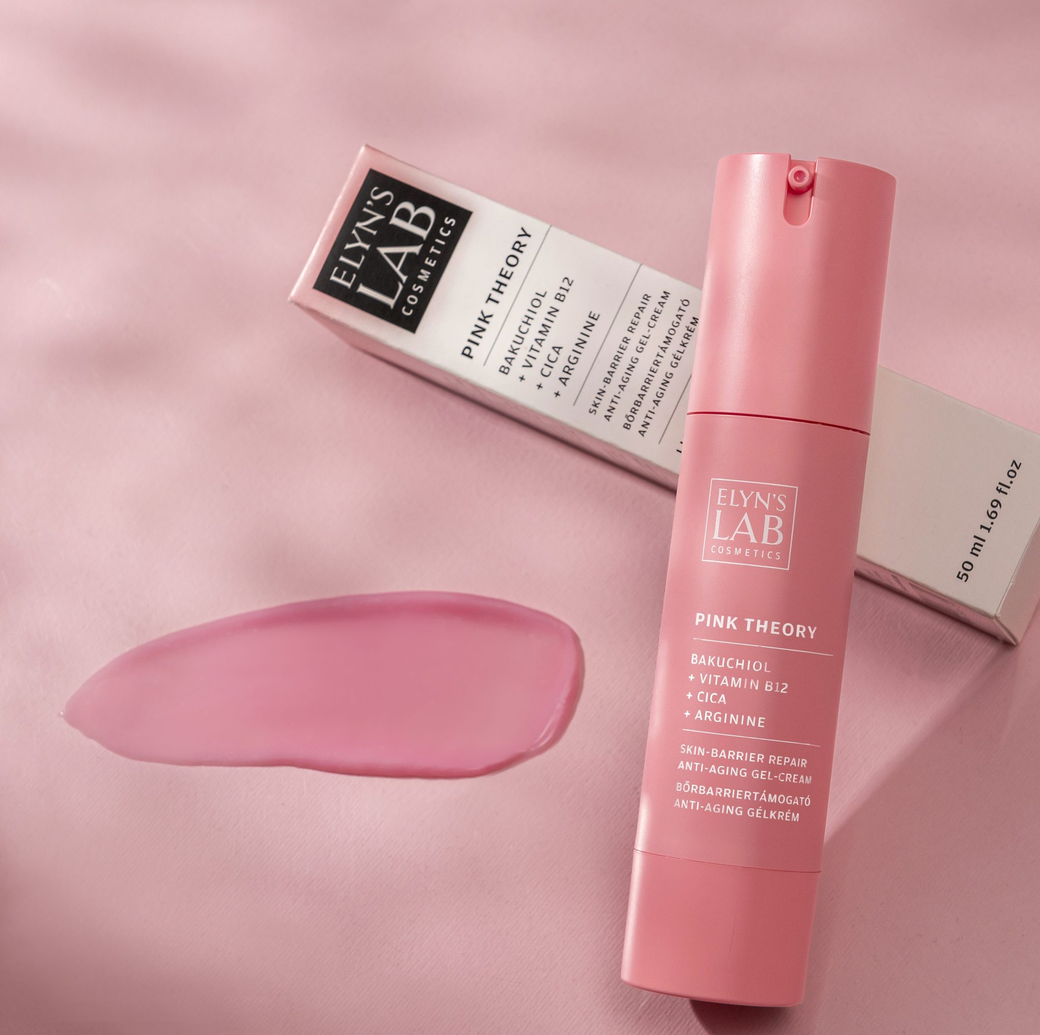 Elyn’s Lab Pink Theory Barrier Supporting Anti-Aging Gel-Cream with Bakuchiol & Vitamin B12 - Afbeelding 2